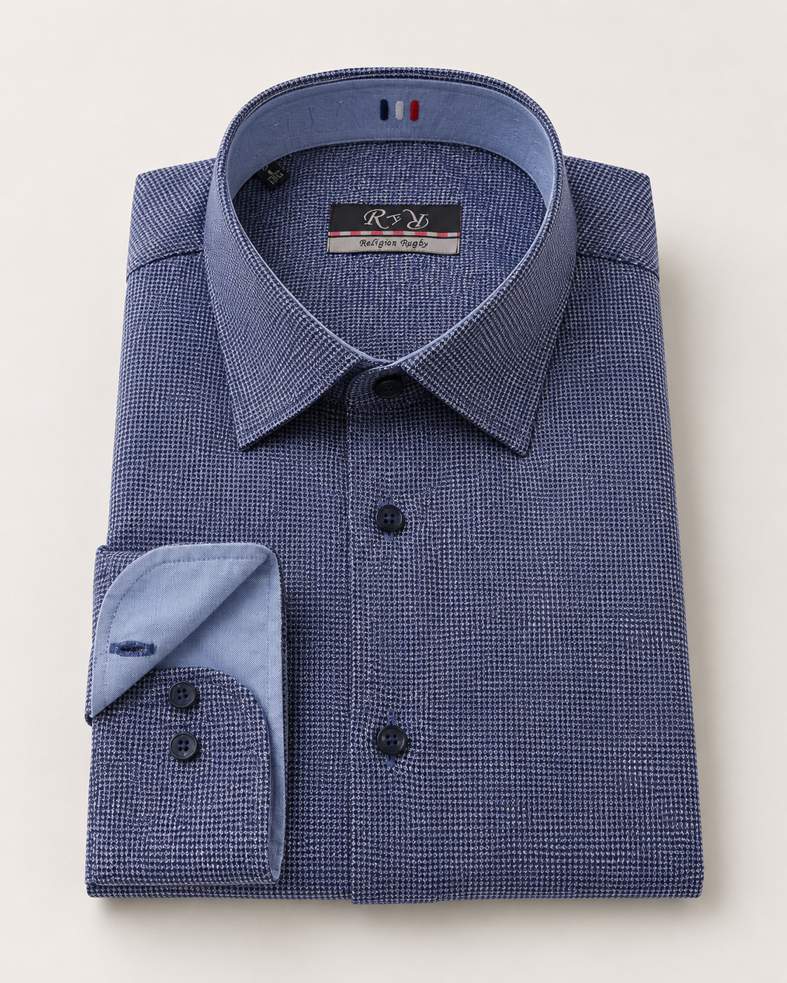 Chemise Rugby Héritage Marine