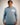 Sweat col rond Rugby bleu gris