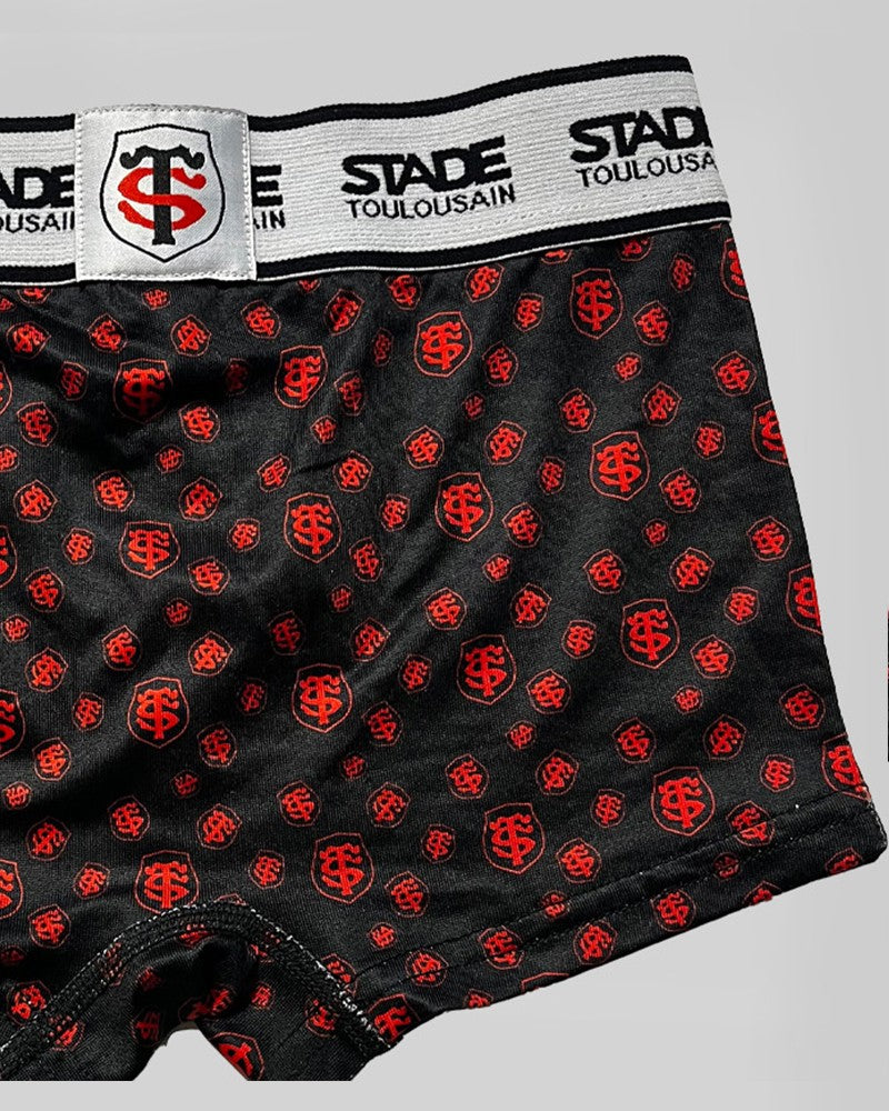 Pack of 2 Kids' Boxer Briefs - Stade Toulousain