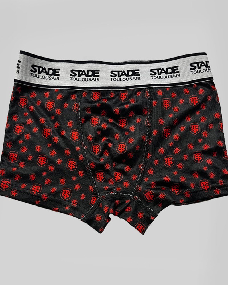 Pack of 2 Kids' Boxer Briefs - Stade Toulousain