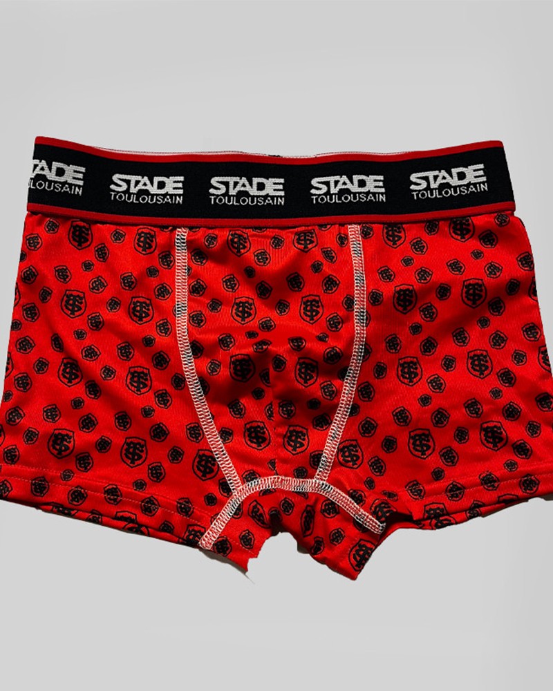Pack of 2 Kids' Boxer Briefs - Stade Toulousain