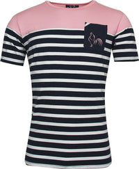T-shirt rugby Marinière - La Max cancan