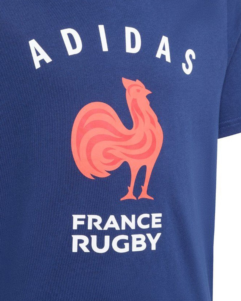 adidas France Rugby Graphic T-Shirt 2025/2026 - Kids