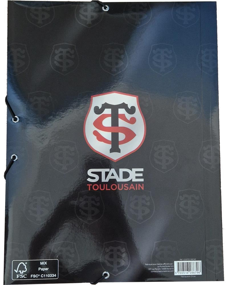A4 Cardboard Folder - Stade Toulousain