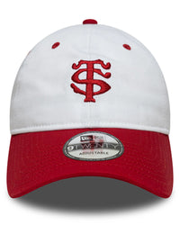 CONTRAST VISOR 9TWENTY Stade Toulousain White & Red Cap - New Era x Stade Toulousain