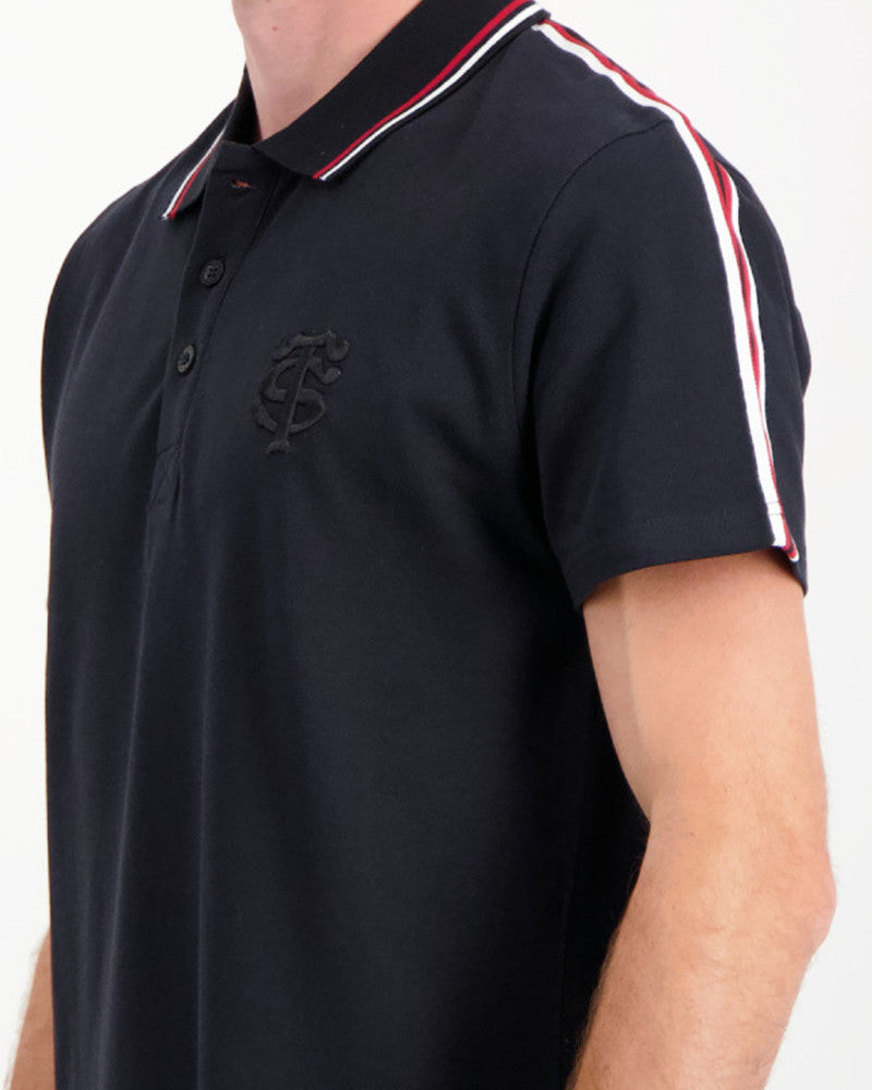 Quali polo shirt - black - Stade Toulousain