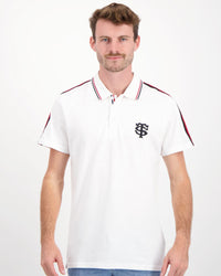 Polo Quali - blanc - Stade Toulousain