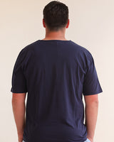 Be Brave rugby T-shirt - navy