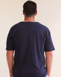 Be Brave rugby T-shirt - navy