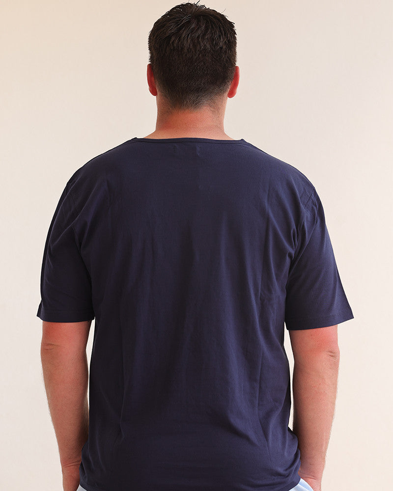 Be Brave rugby T-shirt - navy