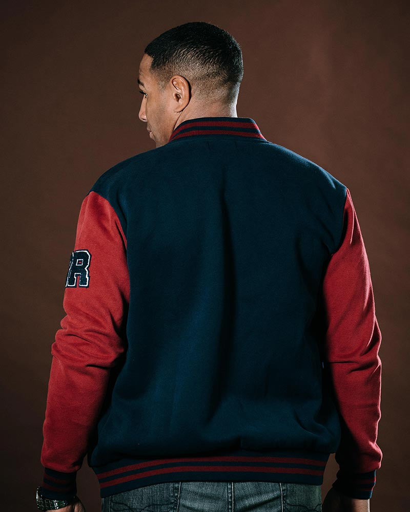 Teddy Always on the Front Line - navy/burgundy