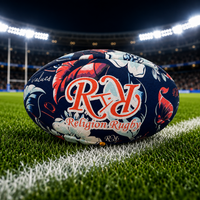 Ballon de Rugby Flowers