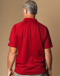 Rugby Squad Polo - burgundy