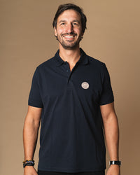 Polo Rugby Ecoresponsable - Marine