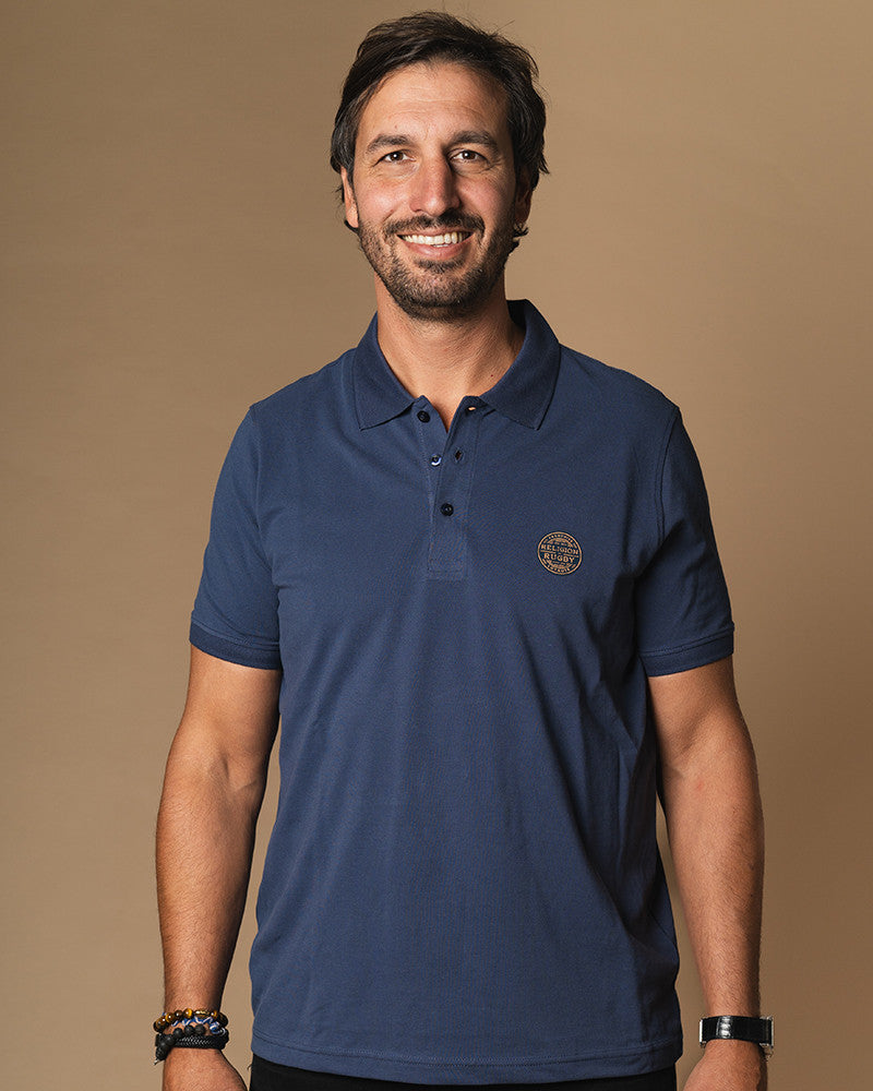 Polo Rugby Ecoresponsable - Bleu