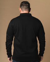 Vintage Brown Rugby Polo - LS