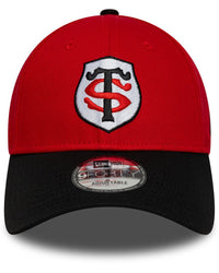 Red and Black 9FORTY® Team Cap - New Era x Stade Toulousain
