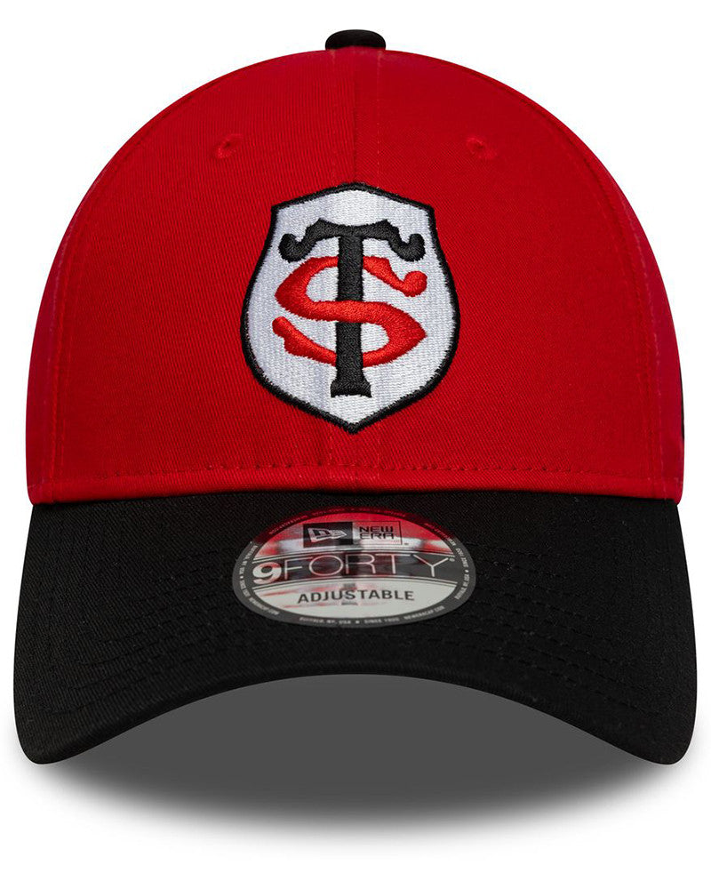 Red and Black 9FORTY® Team Cap - New Era x Stade Toulousain