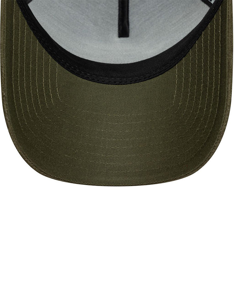 New Era x Stade Toulousain Khaki Faux Suede EF Trucker Cap
