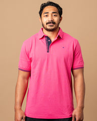 Polo rugby fuchsia Générosité