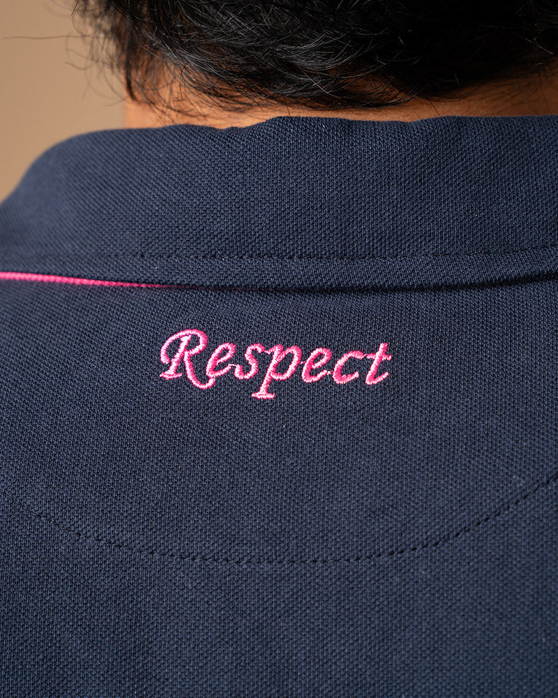 Navy rugby polo Respect