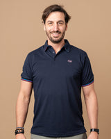 Bubble Tag rugby polo shirt