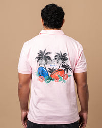 Polo rugby Pink Summer