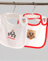 Lot de 2 Bavoirs Bébé Ballons - Stade Toulousain