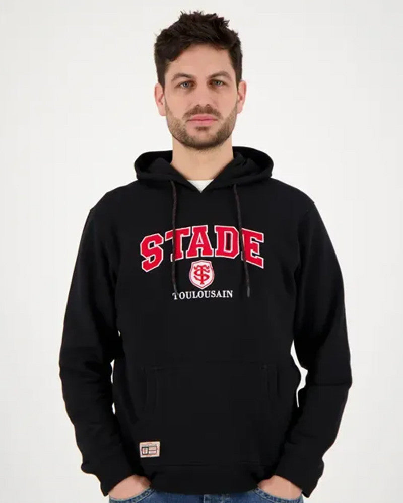 Sweat à capuche Brodi - noir - Stade Toulousain