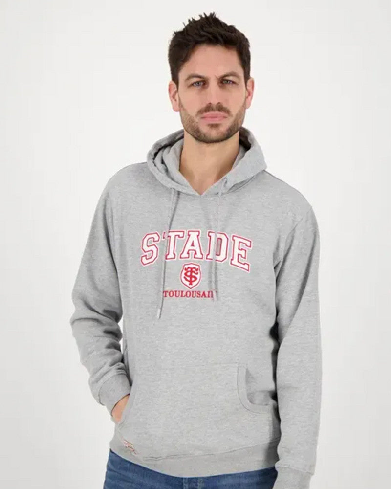 Sweat à capuche Brodi - gris - Stade Toulousain