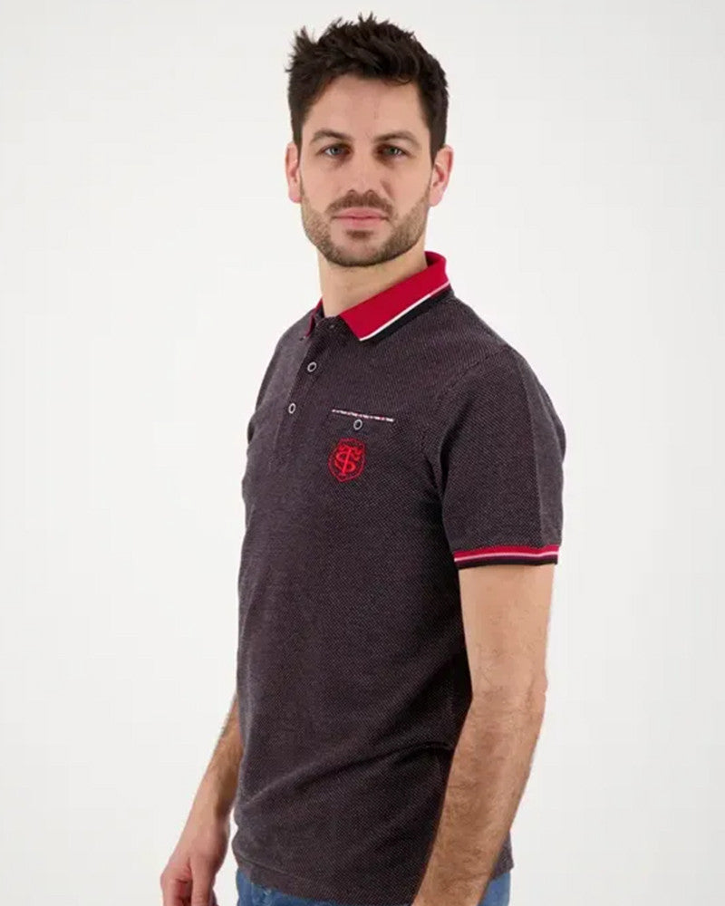 Polo Fold - noir - Stade Toulousain