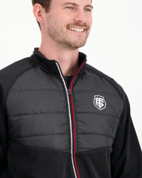 Quilted Zip Jacket - Stade Toulousain