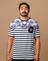 T-shirt Marinière Skull Franchise