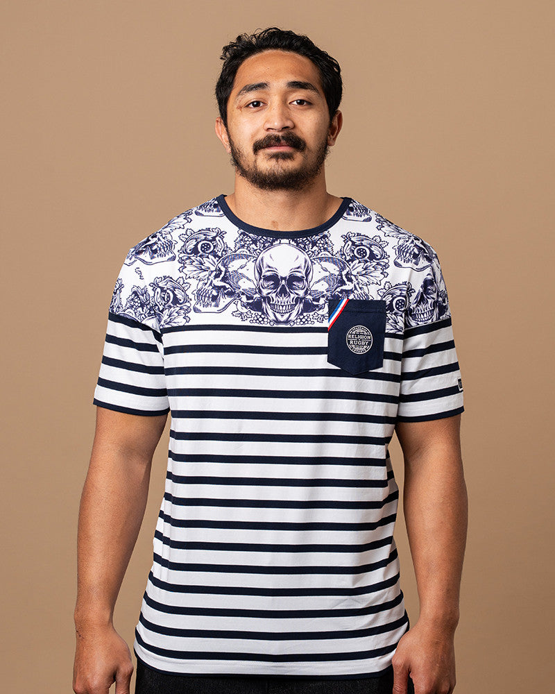 T-shirt Marinière Skull Franchise