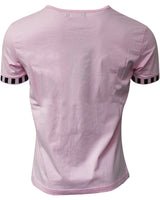 Light Pink Rooster Rugby T-Shirt