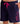 Bermuda rugby molletonné Marine & Fuchsia