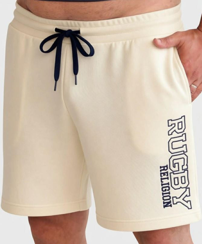 Bermuda rugby molletonné Sable & Marine