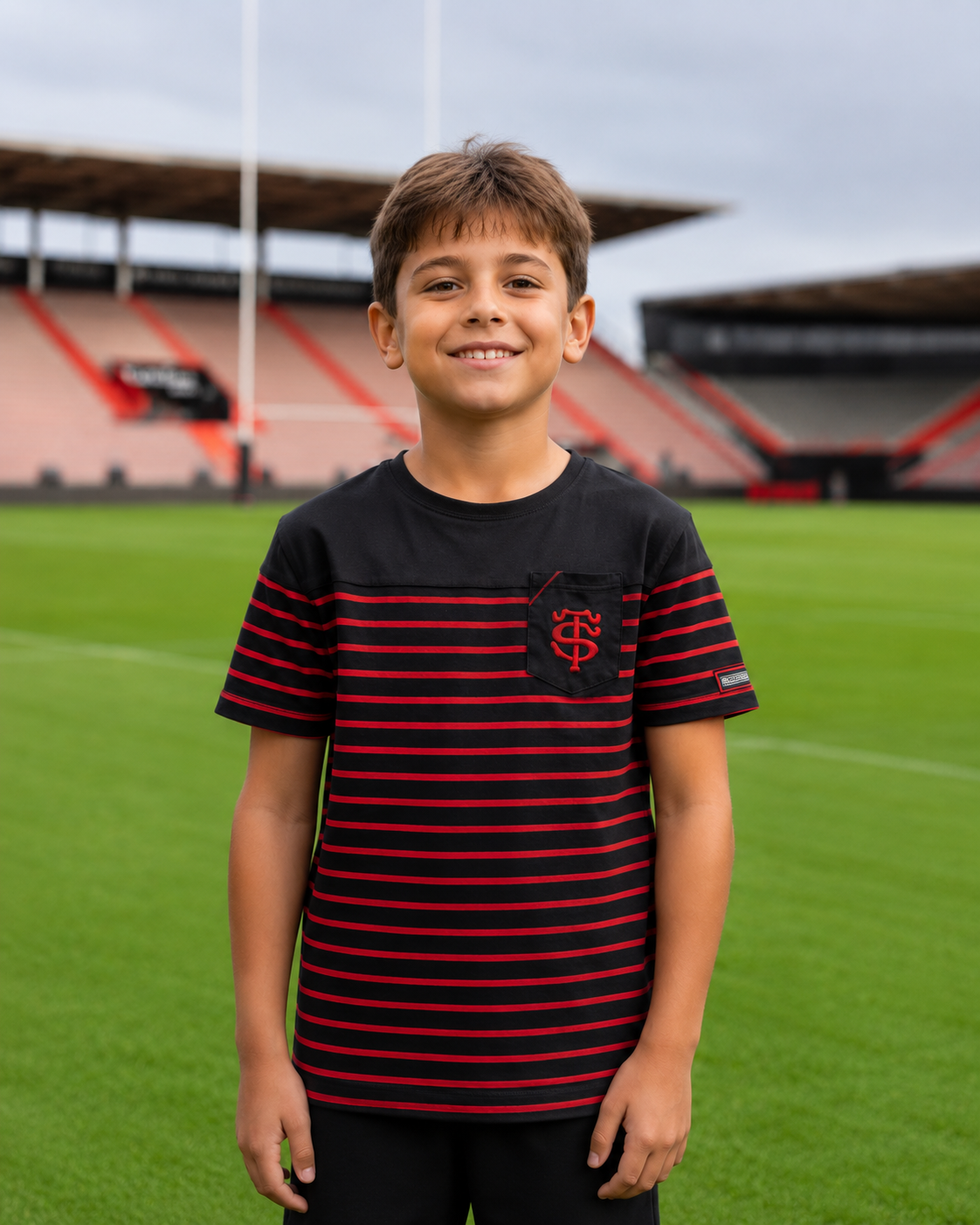 T-shirt Marinière La Classique - Enfant - Stade Toulousain x Religion Rugby