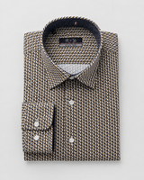 Chemise Rugby Graphique Marine Or