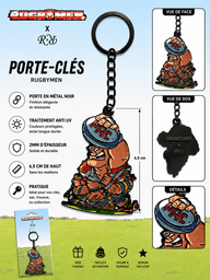 Porte-clé PAC - Les Rugbymen