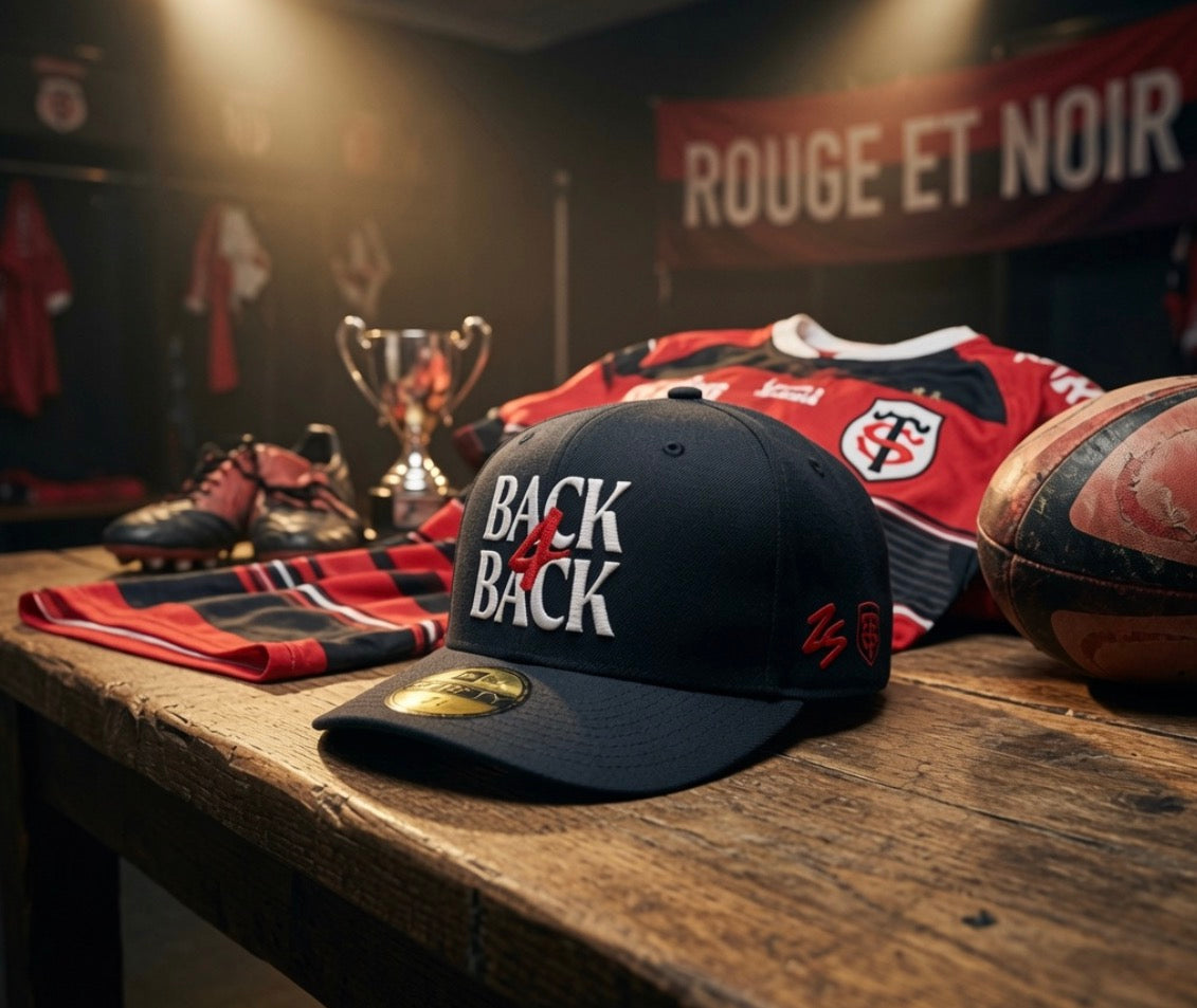 Casquette "Back 4 Back" – Champions de France 2026