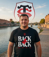 T-shirt "Back 4 Back" – Champions de France 2026