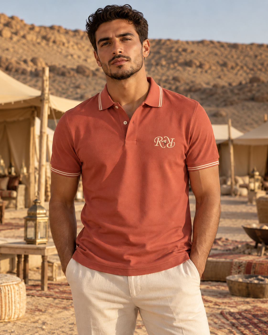 Polo Rugby Ballon Terracotta