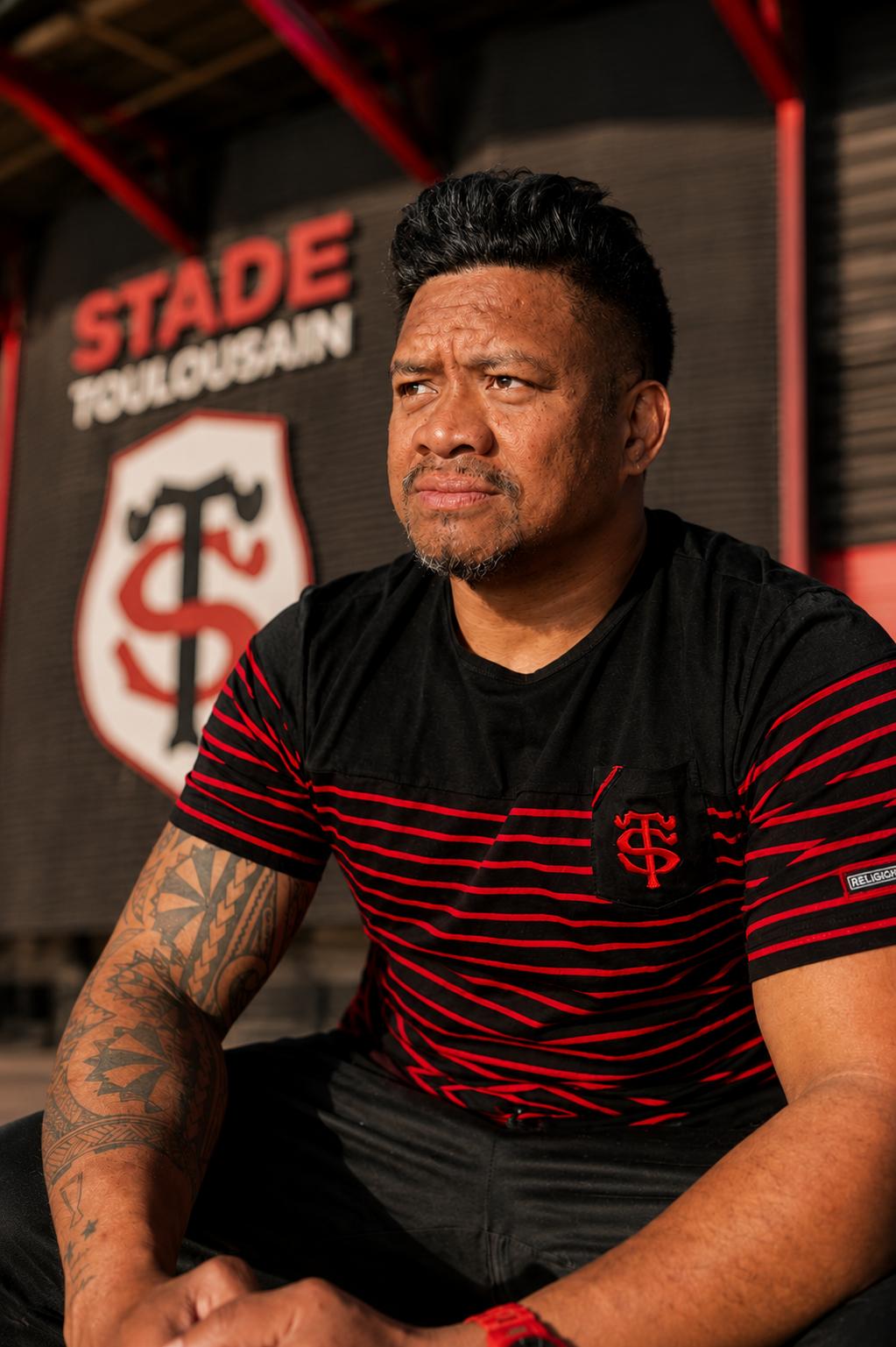 T-shirt Marinière Stade Toulousain x Religion Rugby