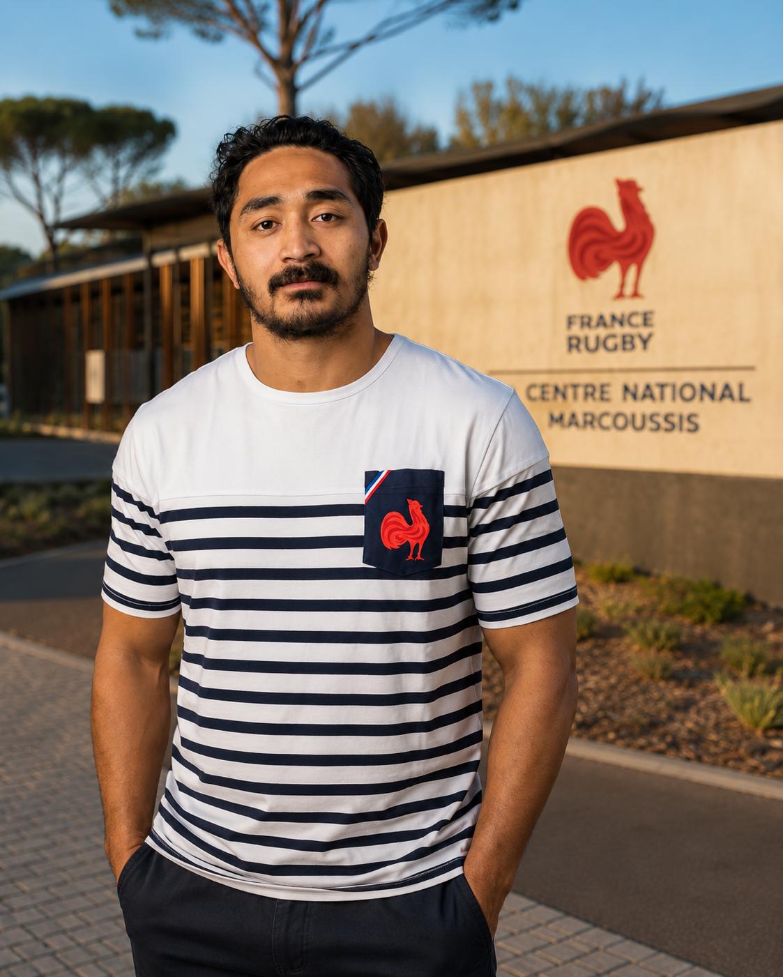 T-shirt Marinière Rugby France - FFR x Religion Rugby