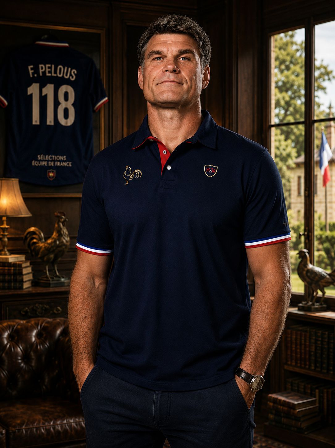 Polo Joueur de Légende - Fabien Pelous