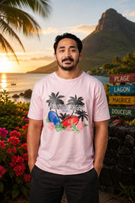 Pink Summer Rugby T-shirt