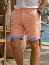 Dusty pink Bermuda shorts