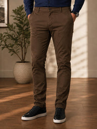 Chino Super French Falzard - Brown