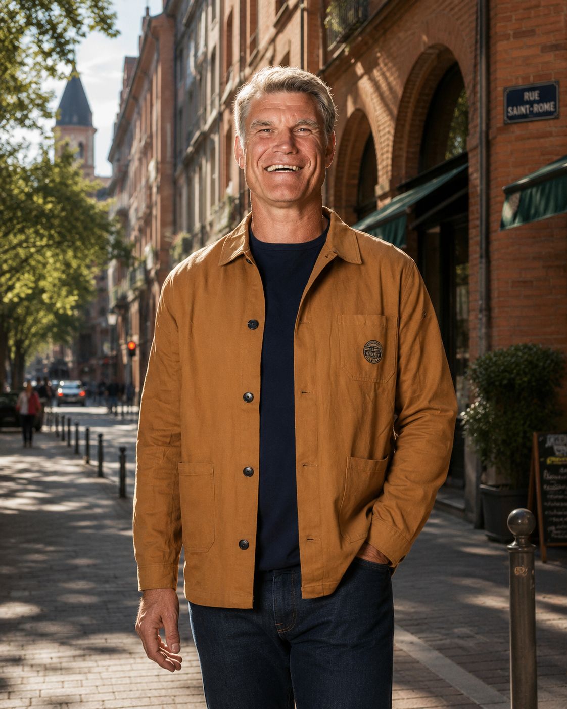 Brown Atelier Rugby Jacket